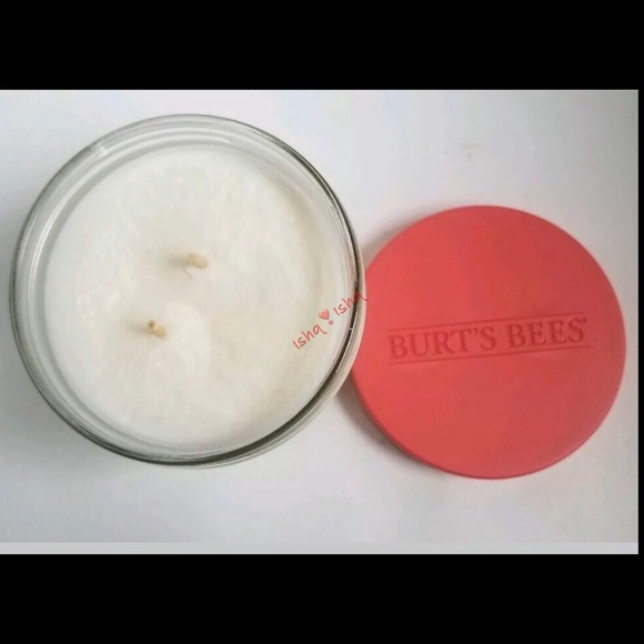 Burt's Bees Soy Candle Papaya Guava Double Wick - Picture 4 of 6